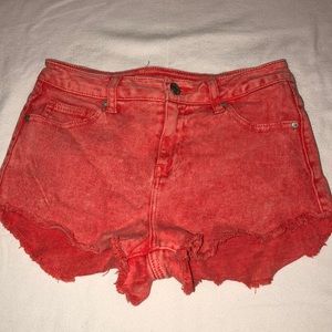 Delia’s Orange High Waisted Short